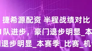 捷希源配资 半程战绩对比，BIG5仅1队进步，豪门退步明显_本赛季_比赛_机会