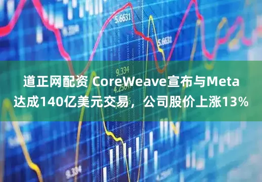 道正网配资 CoreWeave宣布与Meta达成140亿美元交易，公司股价上涨13%